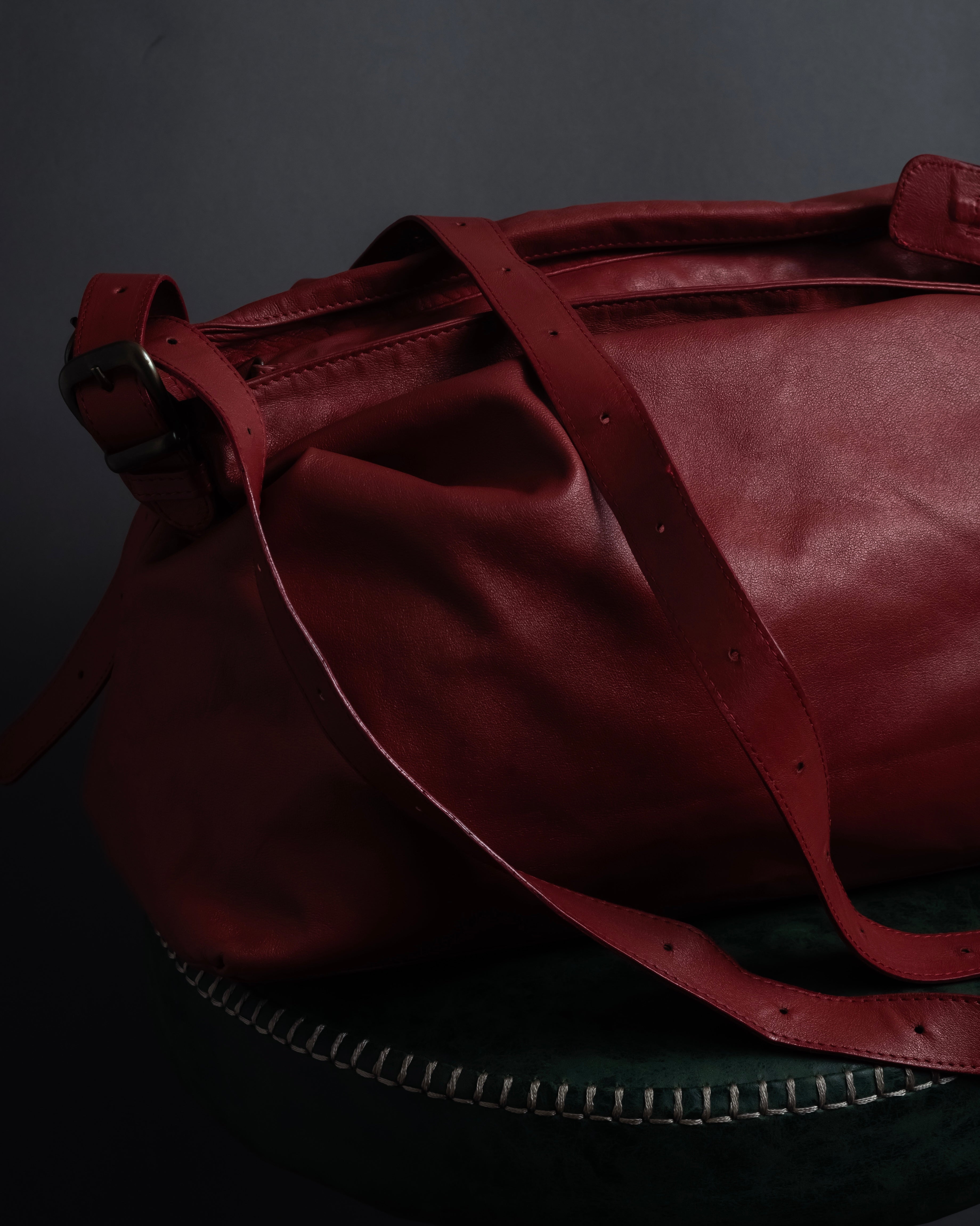 -SPECIAL- "Maison Martin Margiela"
 00'sLate period-13's Double strap design large shoulder bag