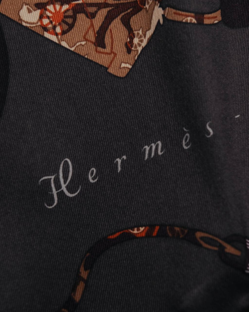 “Hermès” 2007 Kelly en calèche silk scarf