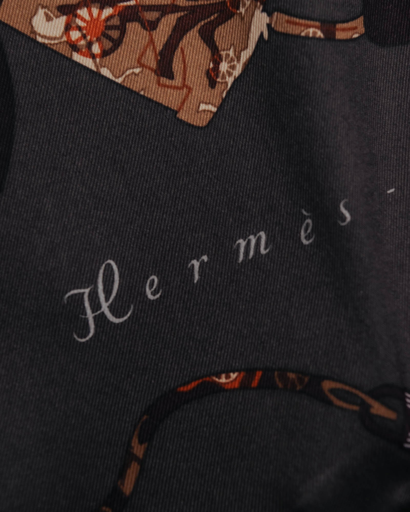 “Hermès” 2007 Kelly en calèche silk scarf