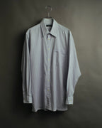 "Christian Dior" 80's-90's Relaxed striped long sleeve shirt