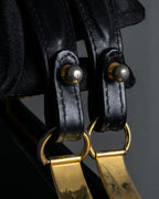 "Roberta Di Camerino" Logo motif charm design modern doctor bag