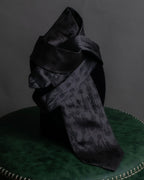 "JEAN PAUL GAULTIER HOMME" Geometric polka dot silk tie