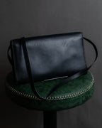 "Christian Dior" Metal parts design leather shoulder bag