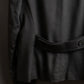 "Max Mara" Diagonal front button design stand collar jacket