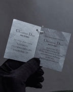 "Christian Dior" Layered flap oblique shoulder bag