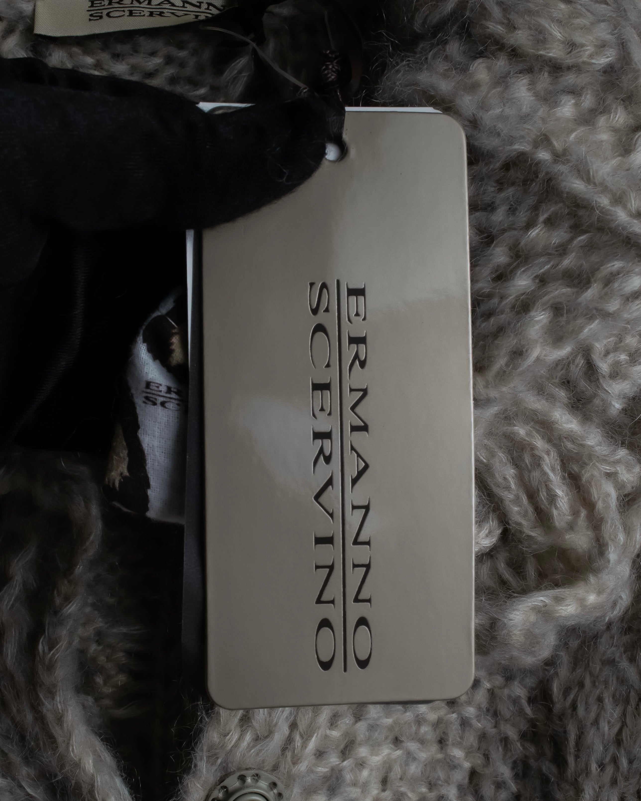 "ERMANNO SCERVINO" Three-dimensional knit long cardigan