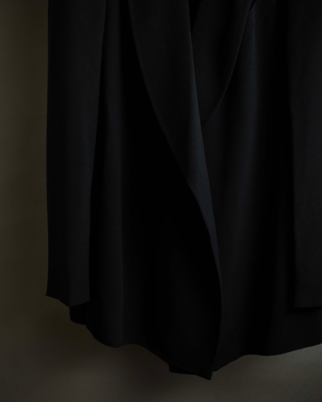 "GUCCI" Three-dimensional lapel design draped tailored jacket