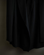 "GUCCI" Three-dimensional lapel design draped tailored jacket