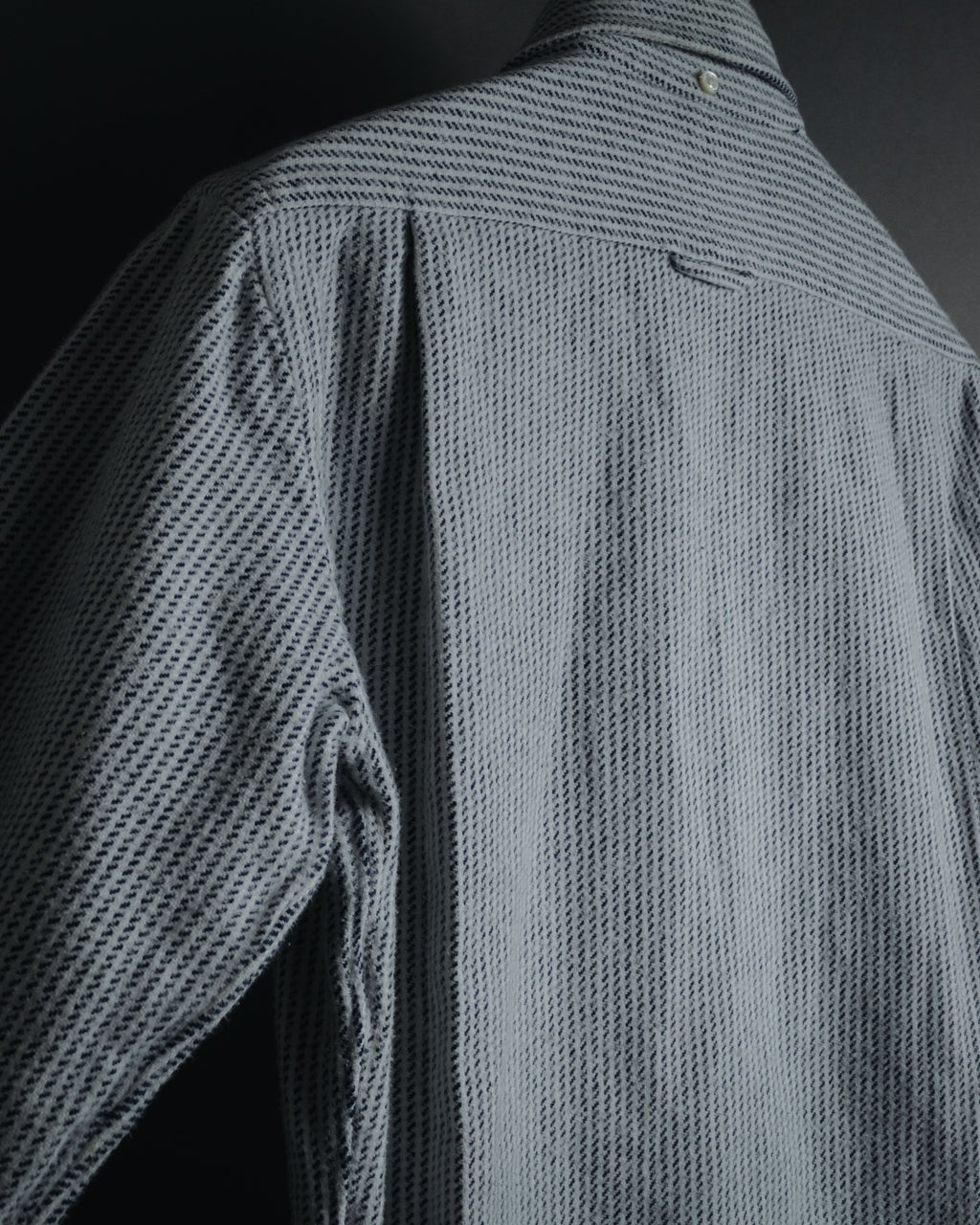 "THOM BROWNE" Micro patterned button-down shirt