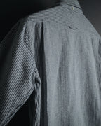 "THOM BROWNE" Micro patterned button-down shirt