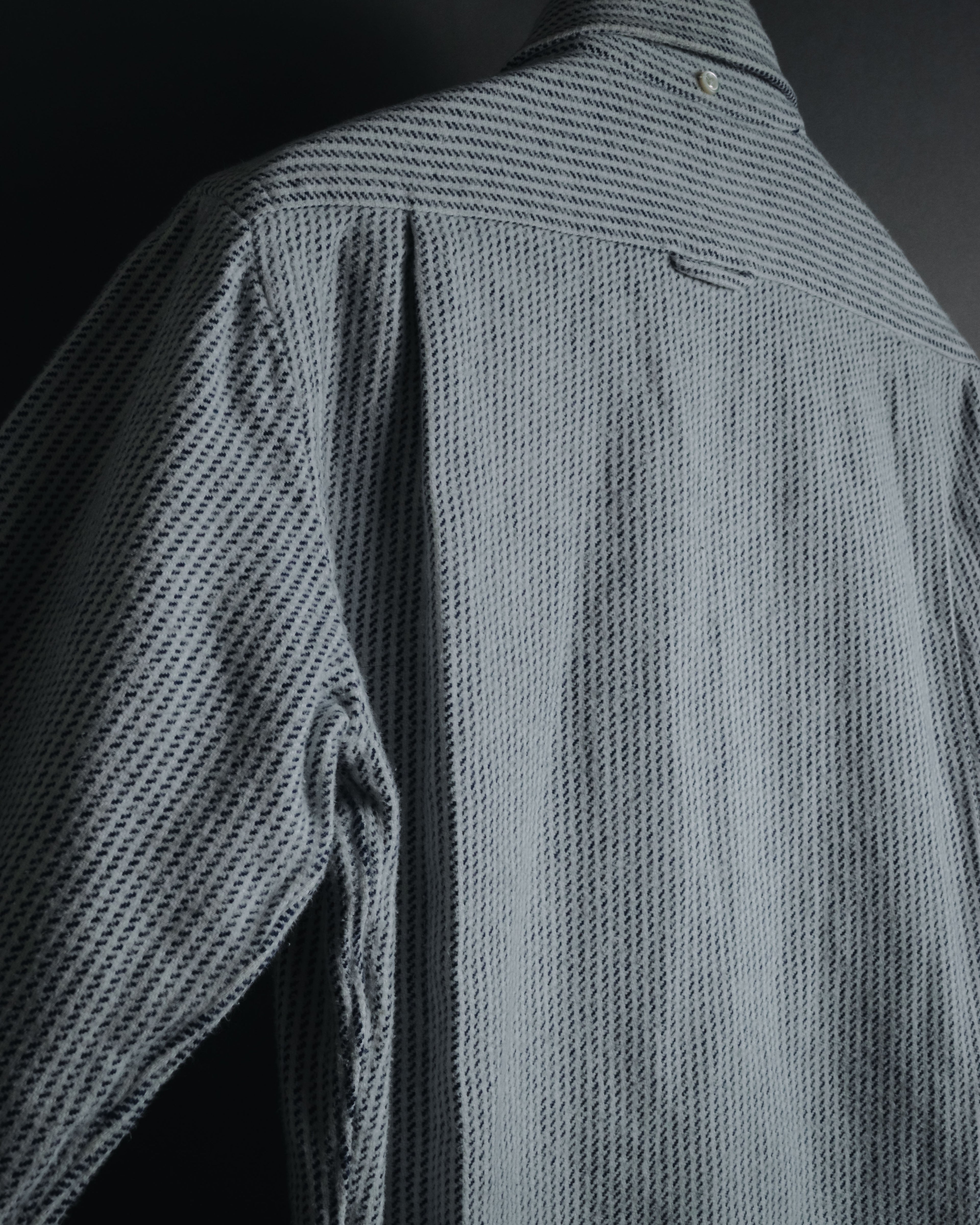 "THOM BROWNE" Micro patterned button-down shirt