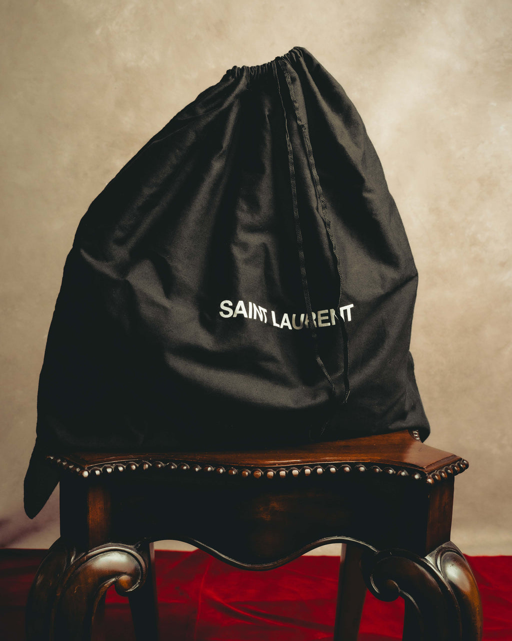 -SPECIAL- “Saint Laurent” 2012-2016 Classic Duffle 12 smooth calfskin bag