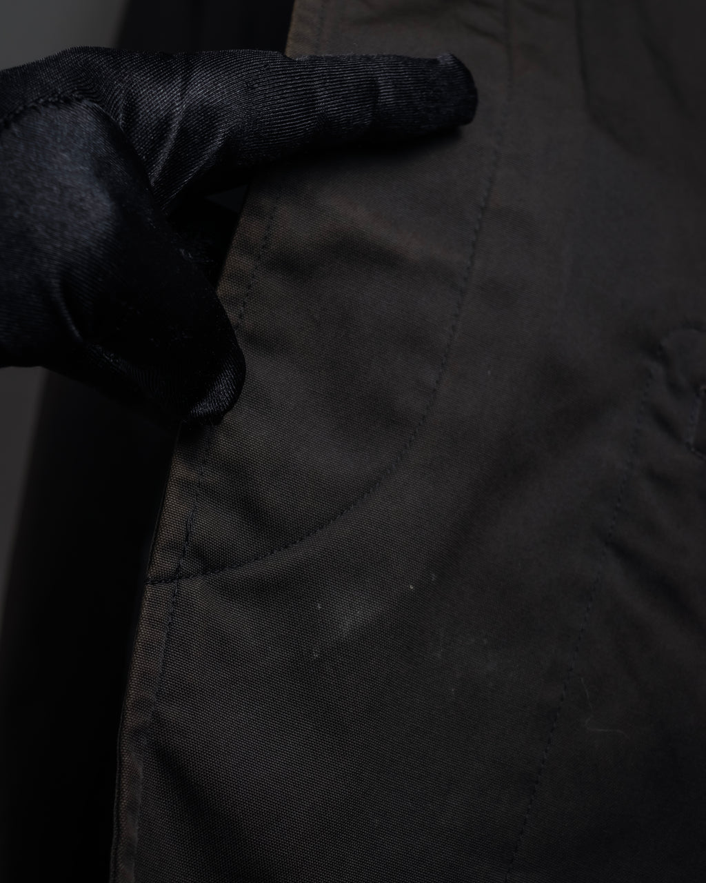 "BURBERRY" Cotton faded tailored jacket