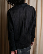 "PLEATS PLEASE ISSEY MIYAKE"
 Irregularly washed shirt jacket