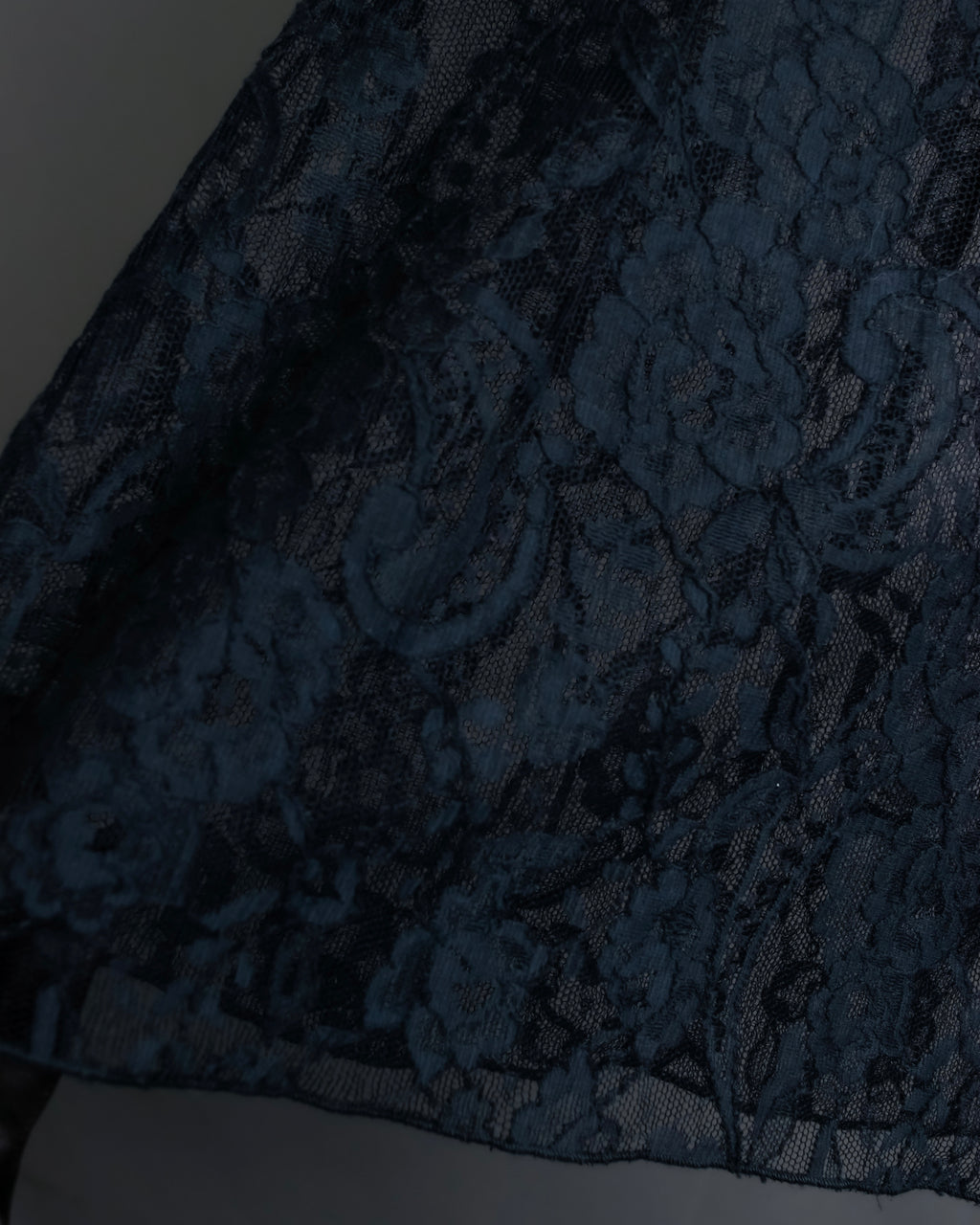 "D&amp;G" Botanical pattern lace shift dress