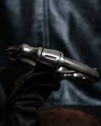 "GUCCI" Horse's foot motif antique style ring belt