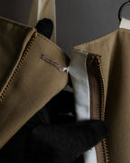 "Y's" 17AW twill woven flare silhouette jump skirt