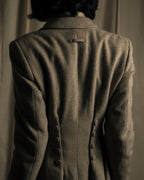 -SPECIAL- "JEAN PAUL GAULTIER"
90's-00's Waist shape A-line silhouette ecryu color super long coat