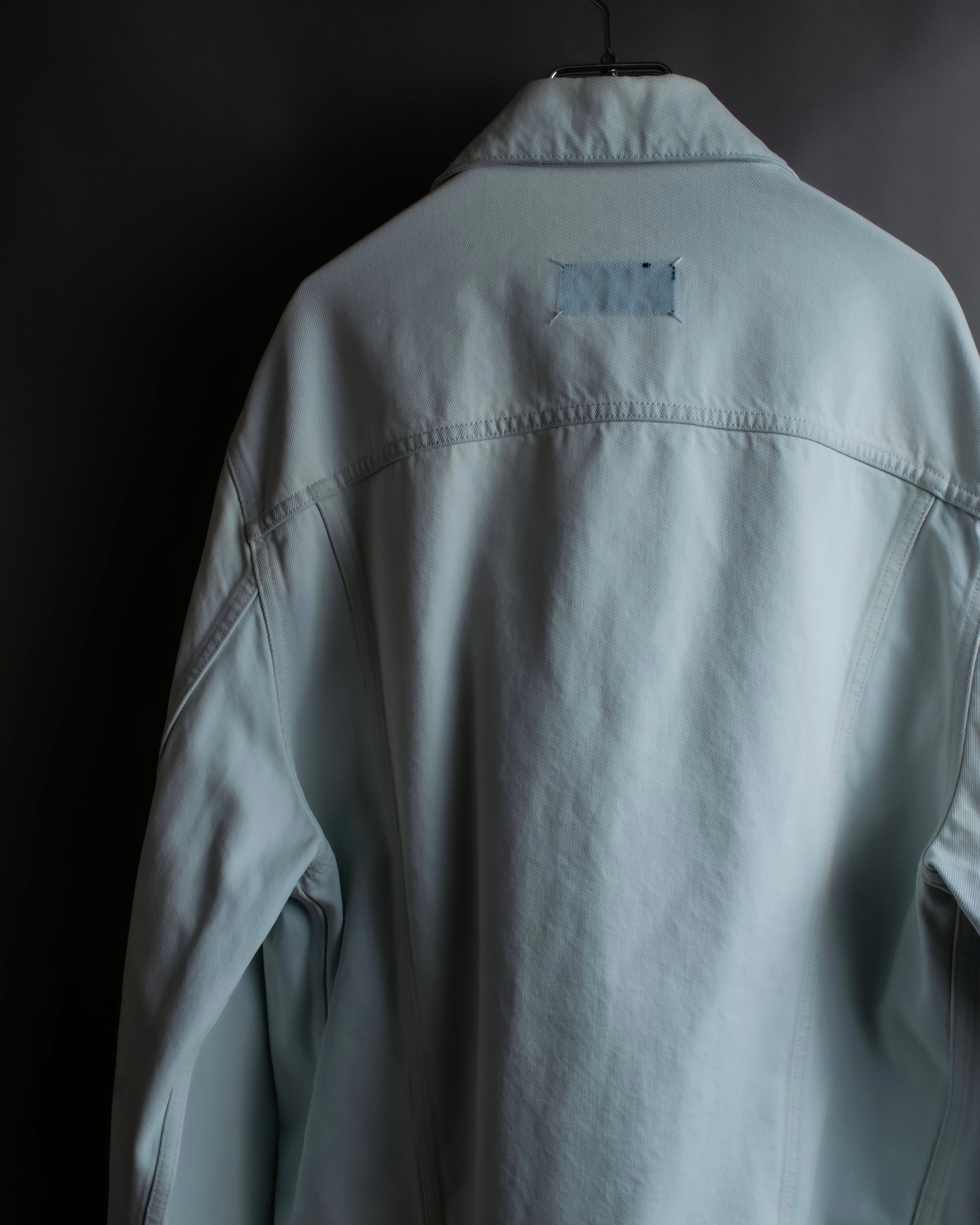 "MAISON MARGIELA" 20SS Washed pale blue denim jacket