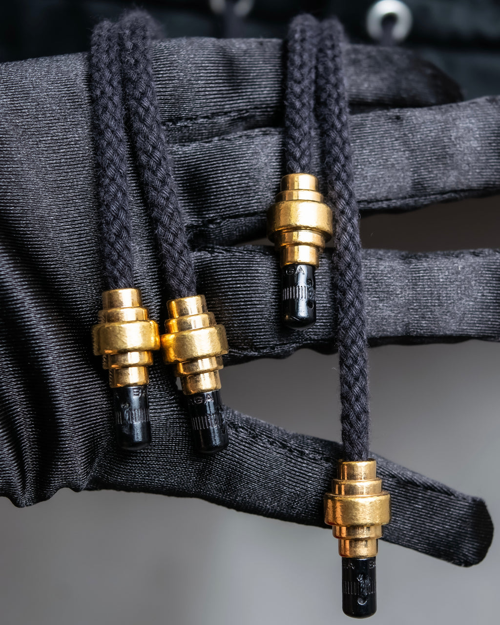 "BALENCIAGA" Glossy cotton military detail belted coat