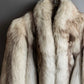 "WINDSOR" Fox fur 5 hooks gradient color jacket