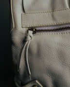 -SPECIAL- “Yves Saint Laurent” 2004-2011 Pilati era bow leather shoulder bag