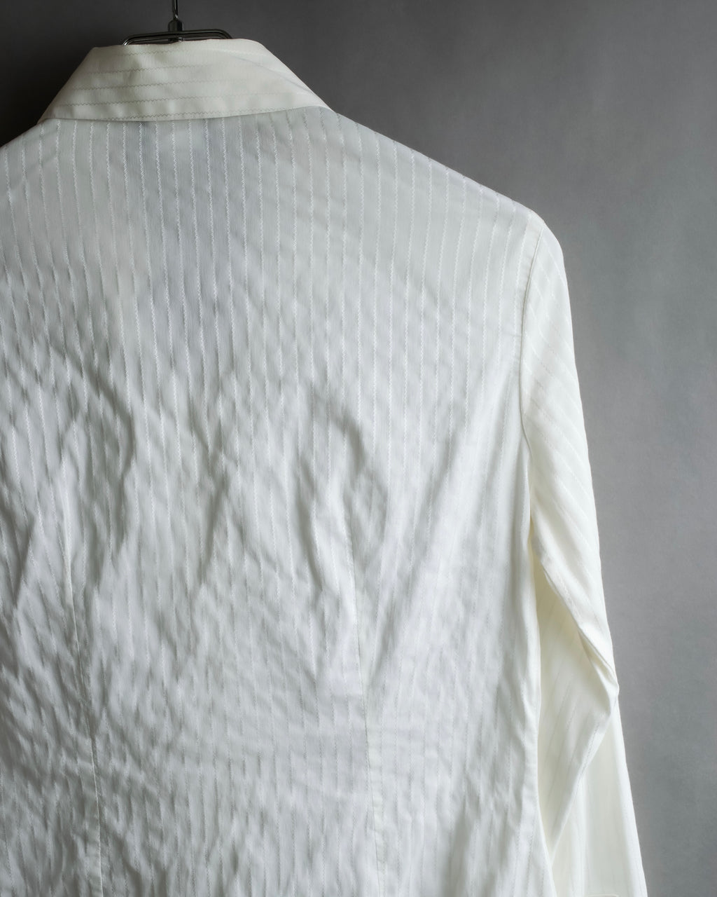 "GIORGIO ARMANI" Delicate striped white shirt