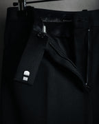 –SPECIAL– "CHANEL" 2011SS Wide-leg high-waist fringe hem trousers