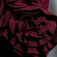 "VALENTINO"Virgin wool ruffled flower design cardigan