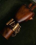 -SPECIAL- “Christian Dior” 70’s-80’s Five strand gold ball chain bracelet