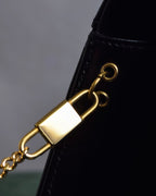 "Christian Dior" Layered flap oblique shoulder bag