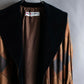 "Yves Saint Laurent Rive Gauche"
Argyle pattern velvet design shawl collar coat