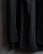 "TOSSARI" Shiny hidden zipper design tailored jacket