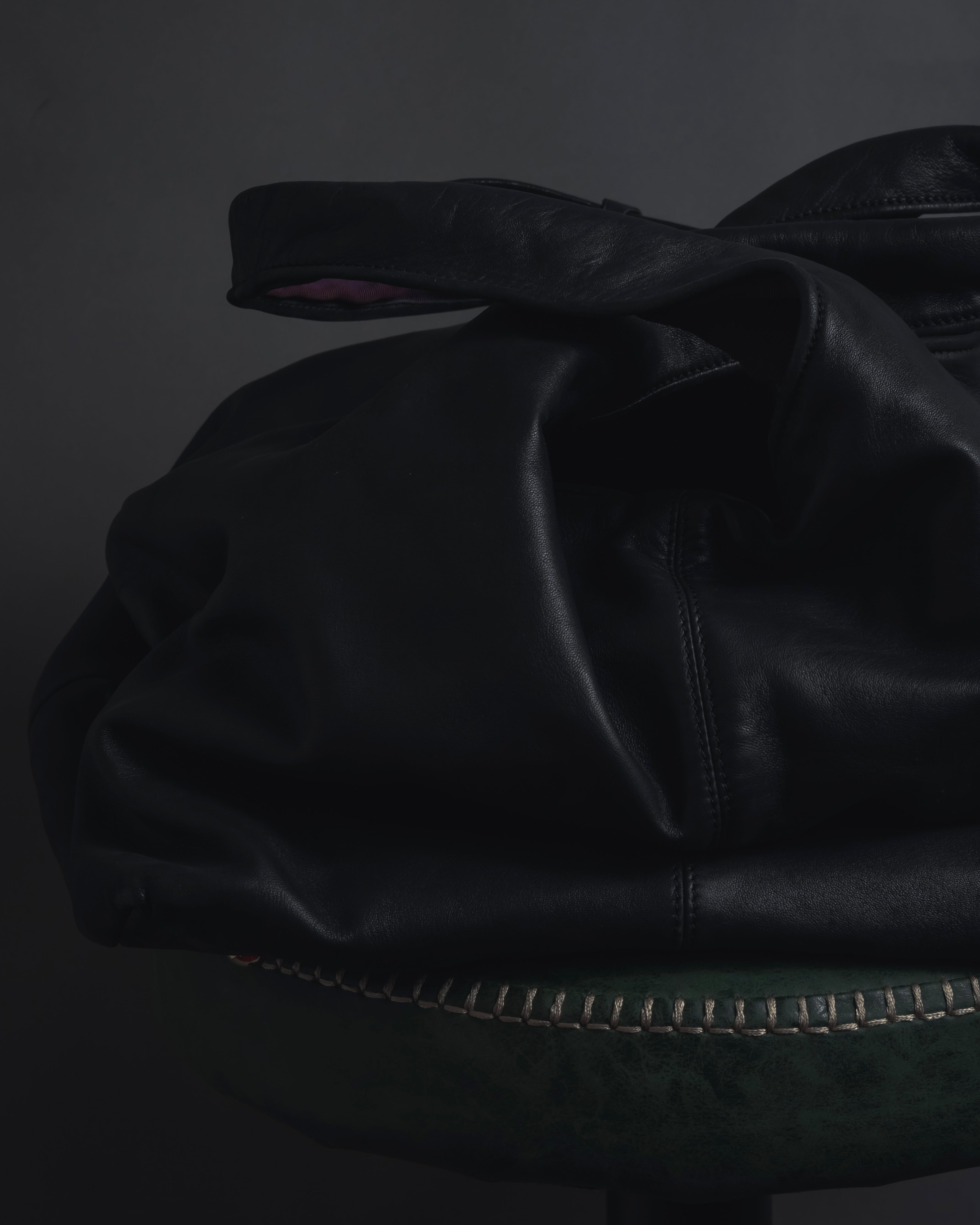 -SPECIAL- “LOEWE” Calle oversized padlock leather bag