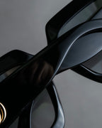 "GUCCI" GG medallion design square frame sunglasses