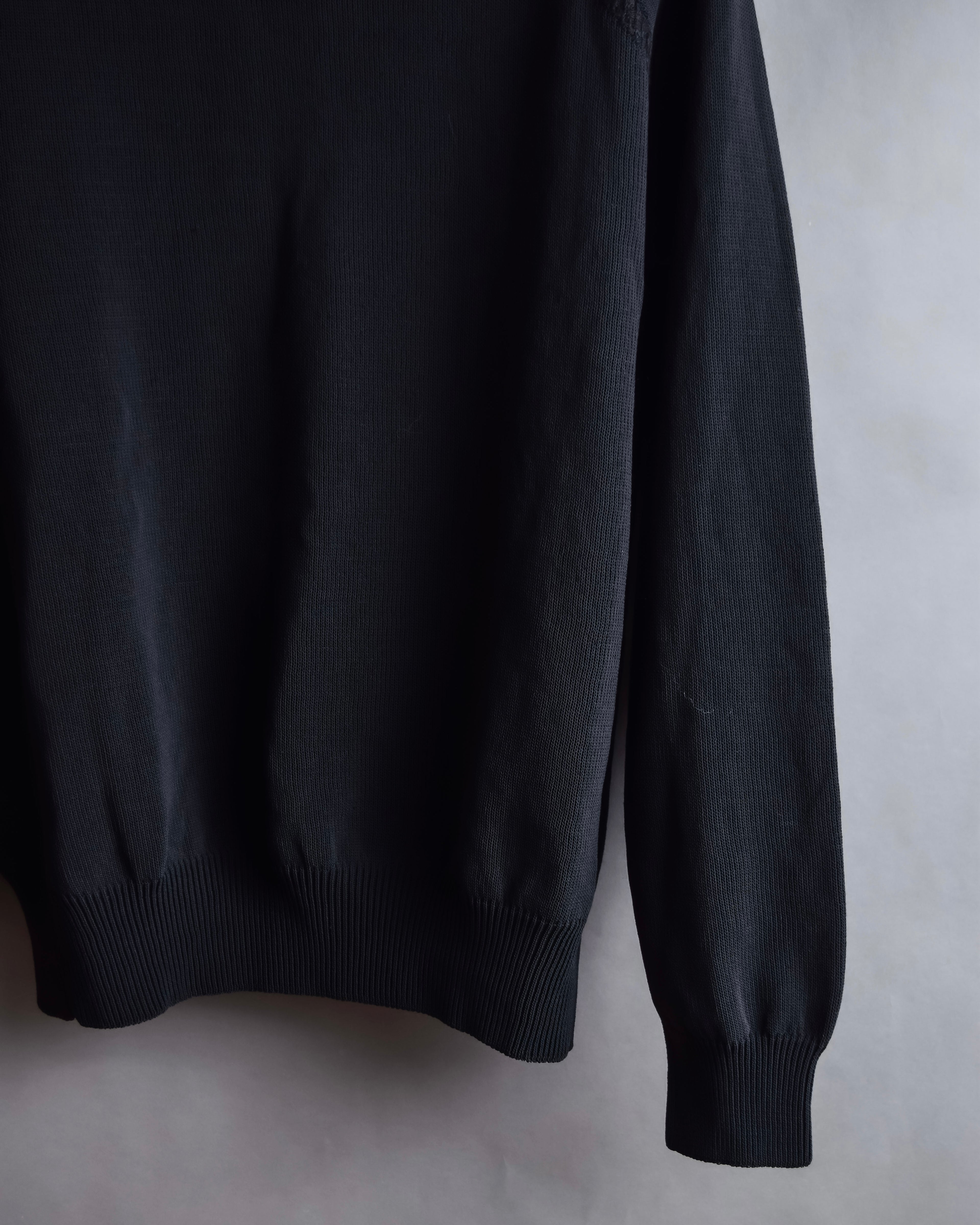 "Y-3" Logo engraved knit pullover