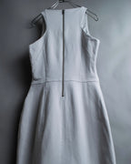 “Helmut Lang” Asymmetry designed v neck one piece