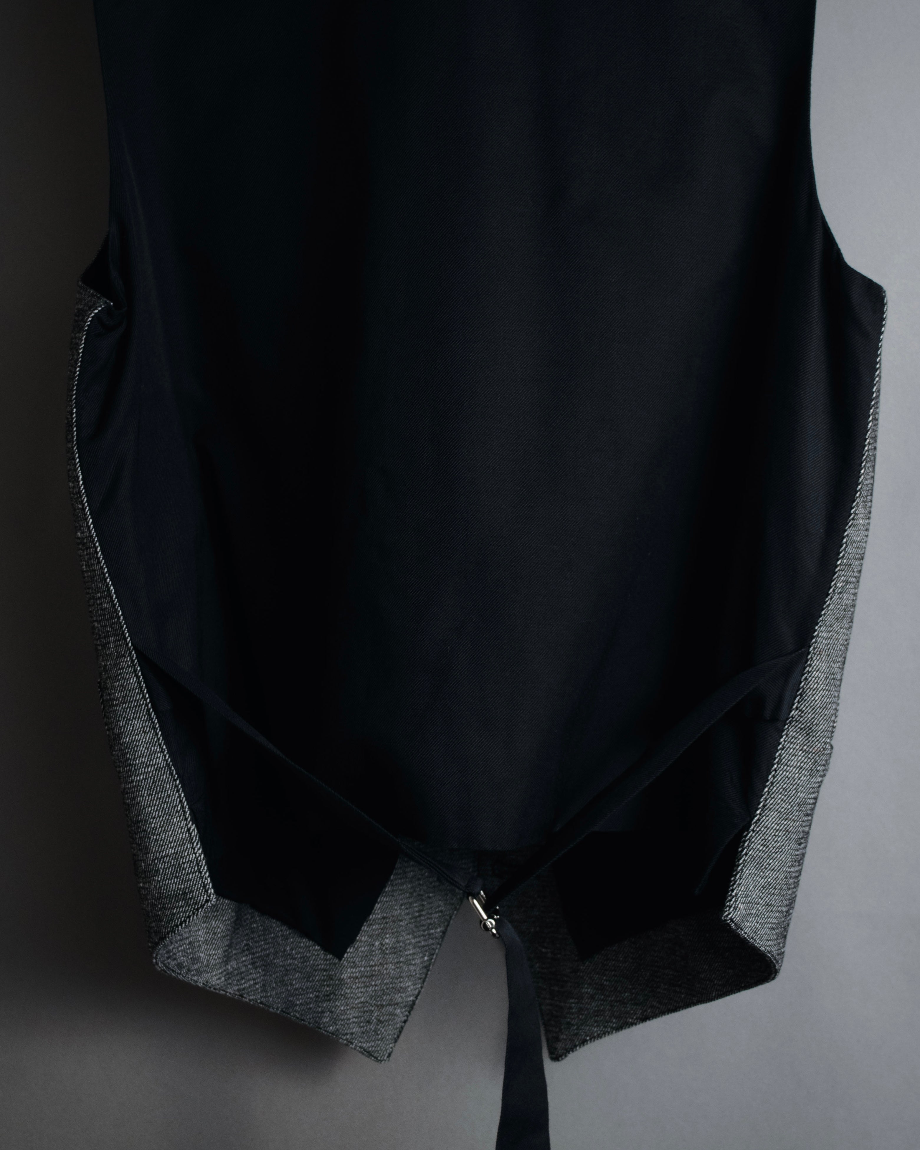 "Christian Dior" 23SS half double-breasted structured gilet