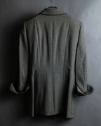 "Christian Dior" Flap pocket detail military tailored jacket