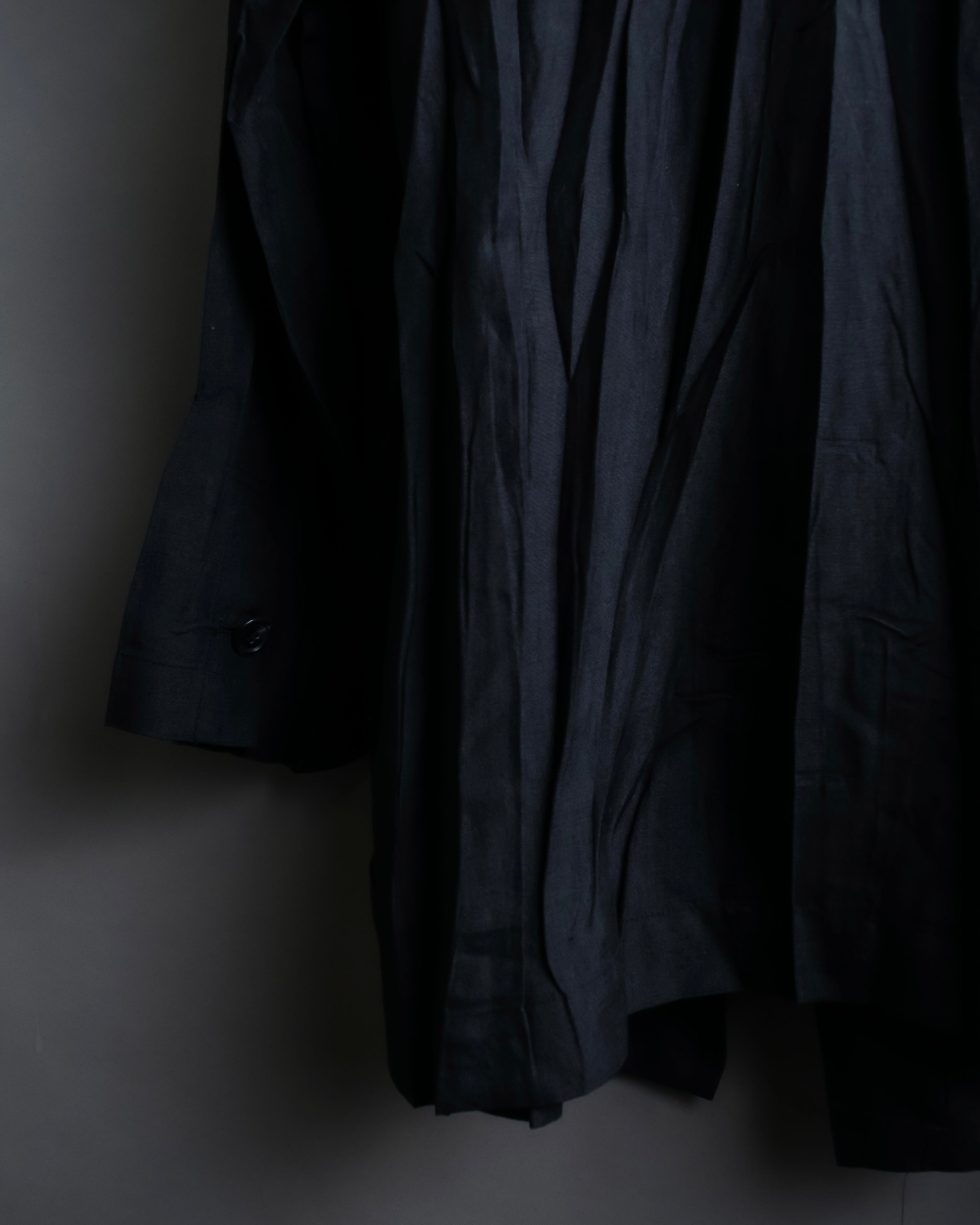 “ISSEY MIYAKE” wrinkle processing oversize tailored jacket