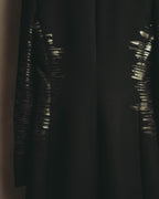 "Bottega Veneta" 90's-00's Sculptural tailored long coat