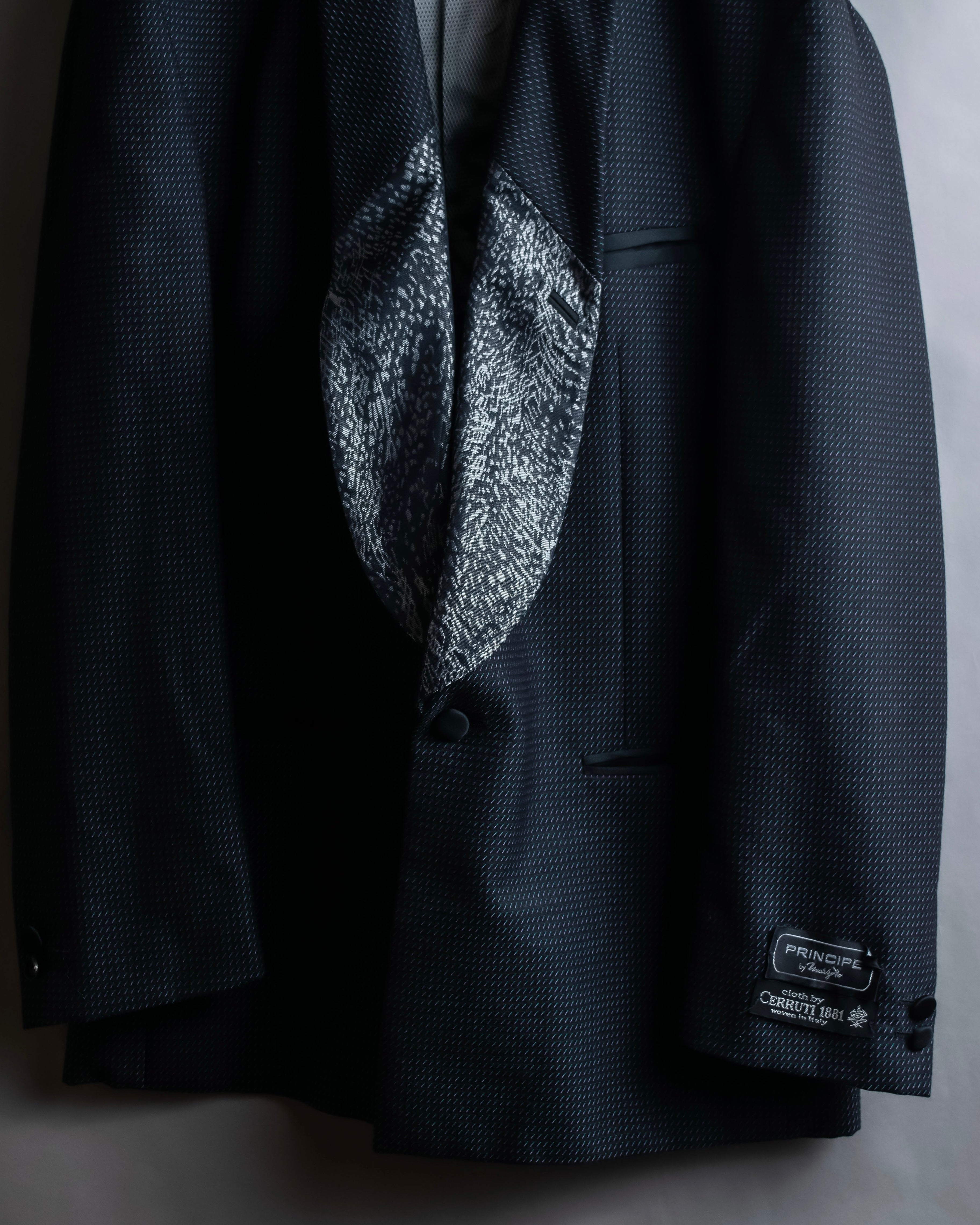 Vintage lapel design tailored jacket