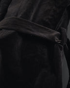 -SPECIAL- "JIL SANDER"
90’s-00’s Architectural cotton velvet belted coat