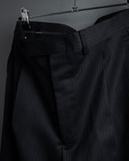 "GUCCI" 90's Elegant suiting pinstripe set up