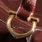 "Cartier" Horizontal design Bordeaux color boston bag