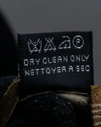 "GIORGIO ARMANI" Diagonal stripe woven silk necktie