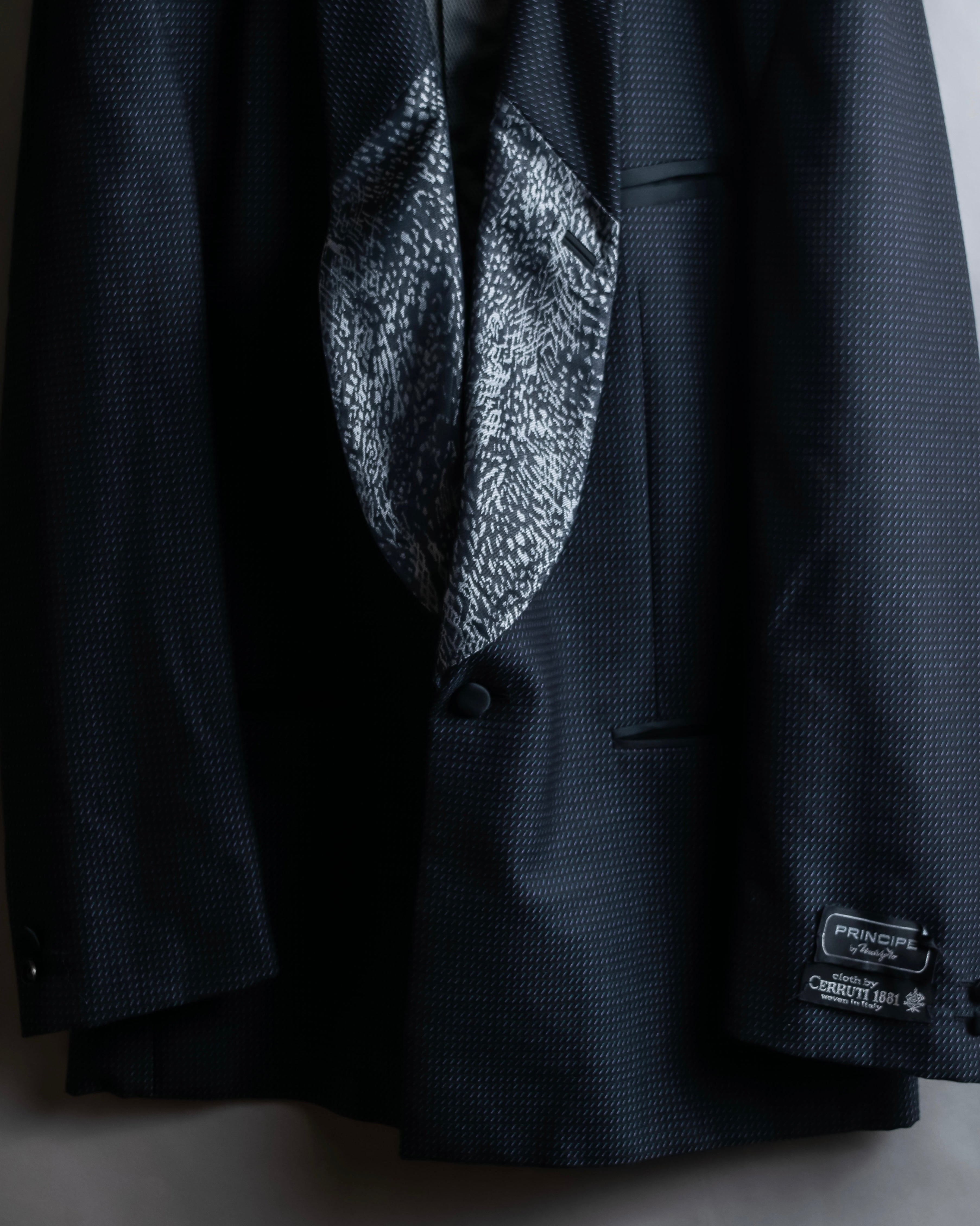 Vintage lapel design tailored jacket