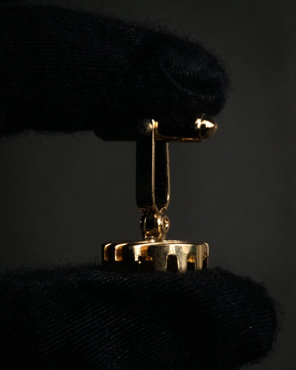 “Christian Dior” 70’s-80’s Geometric cut cufflinks