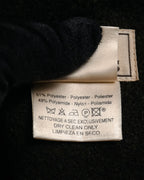 –SPECIAL– “HERMES” 90’s-00’s Concealed placket wool zip coat