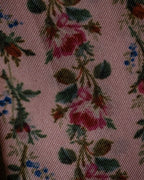 -SPECIAL- "GUCCI" Michele design floral print silk twilly scarf